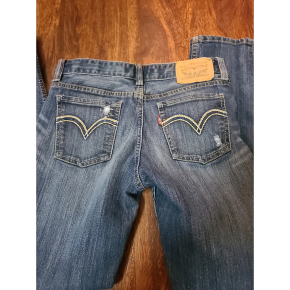 Levi's Boyfriend girls jeans size 12 regular - Picture 5 of 5